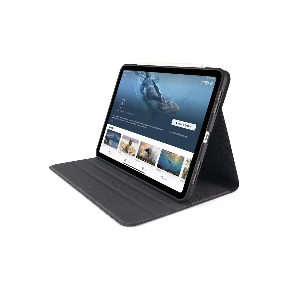 Pipetto-Origami-No5-Rotating-Folio-pouzdro-iPad-Air-11-2026-2025-2024-cerne