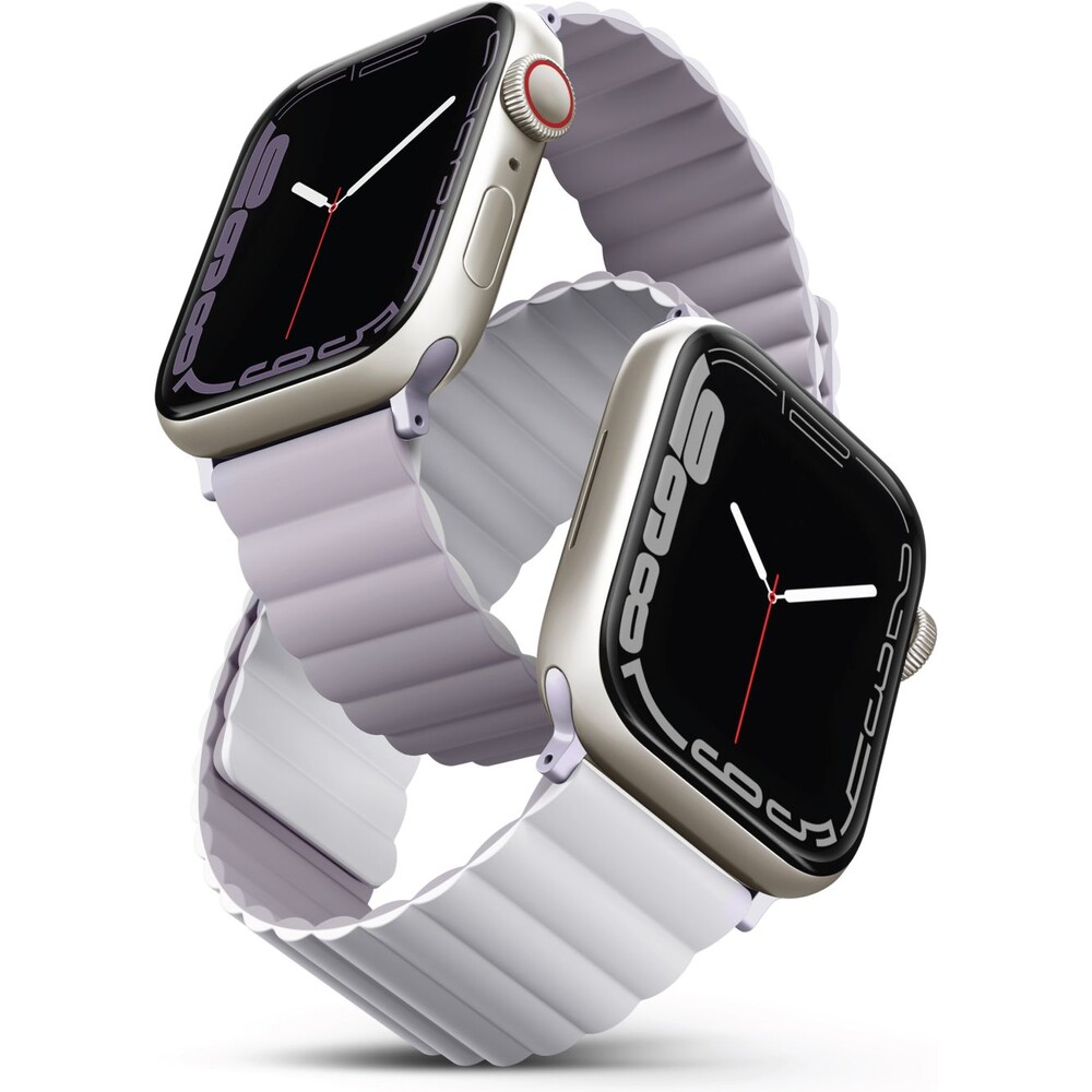 UNIQ-Revix-oboustranny-reminek-pro-Apple-Watch-49-46-45-44-42mm-Lilac-fialovy-bily-