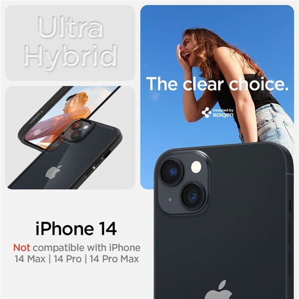 Spigen-Ultra-Hybrid-kryt-iPhone-14-cerny