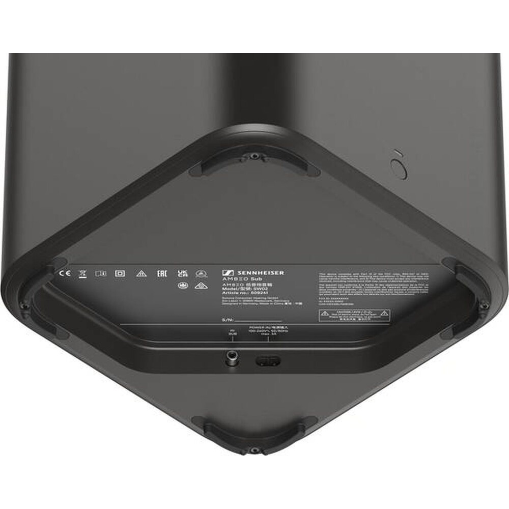 Sennheiser-AMBEO-subwofer-cerny