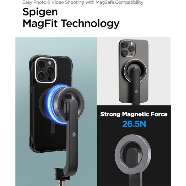 Spigen-MagSafe-Tripod-Selfie-Stick-cerna