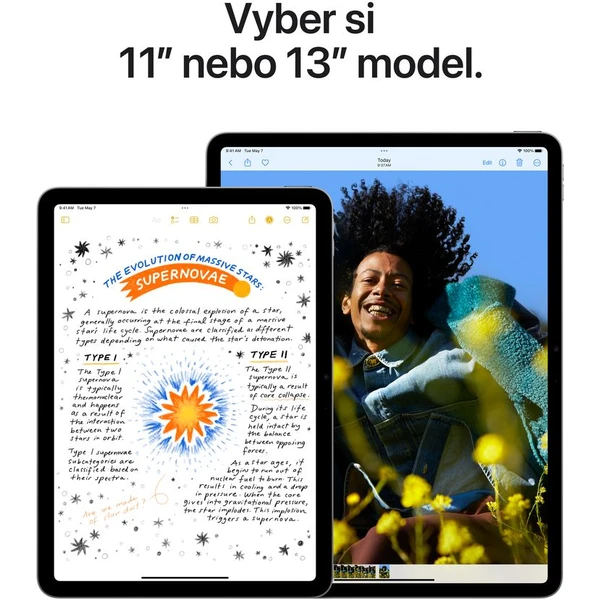 Apple iPad Air 11" 1TB Wi-Fi hvězdně bílý (2024)  - Tablety - Obrázek FK84000J01