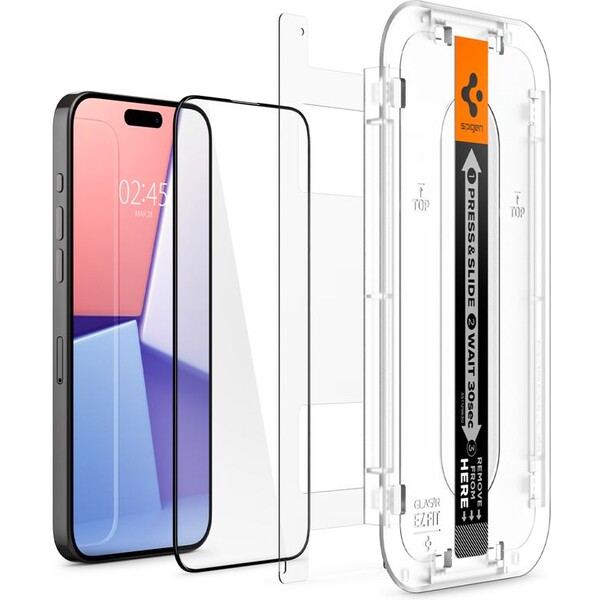 Spigen-Glass-tR-EZ-Fit-2-Pack-tvrzene-sklo-iPhone-15-Pro-cerne