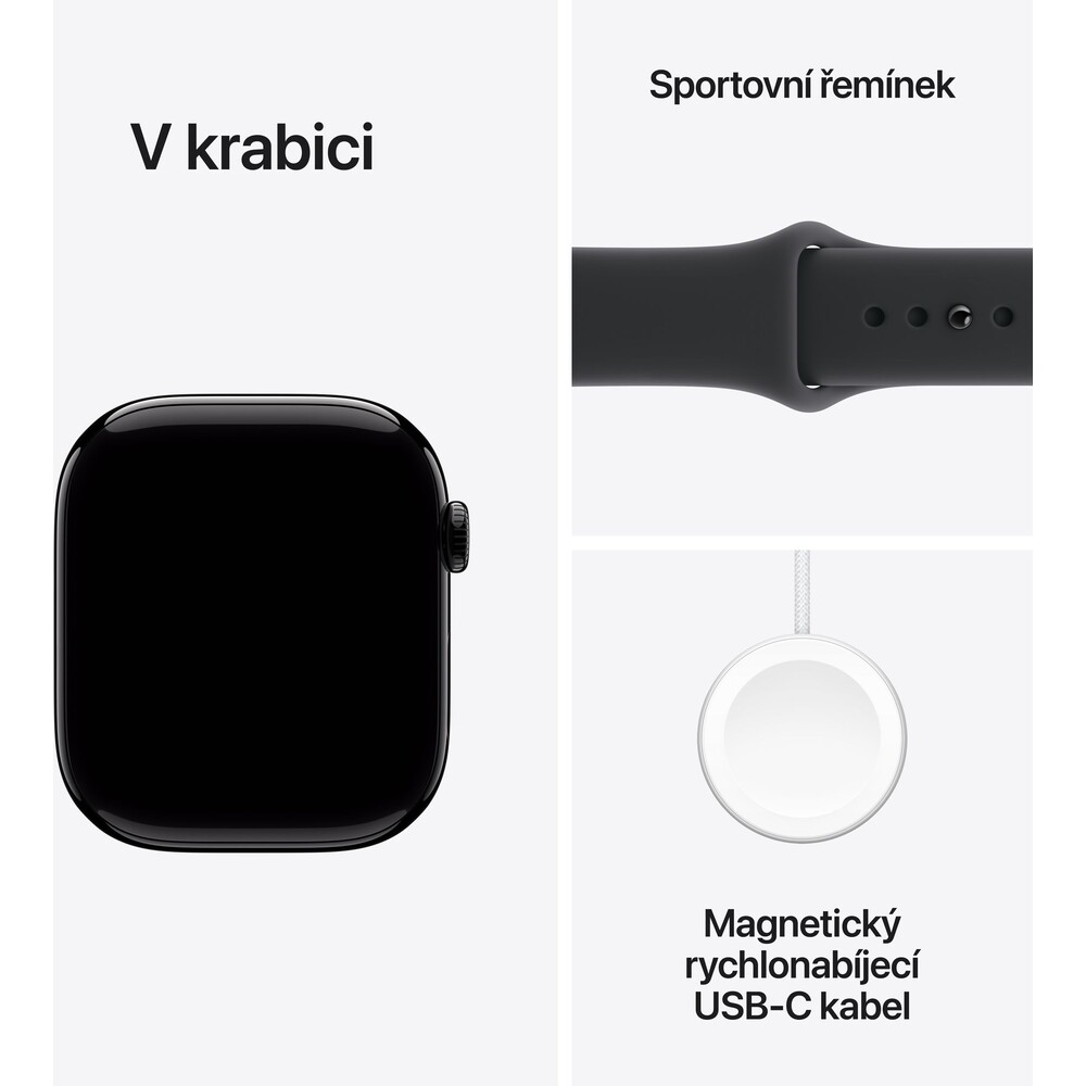 Apple-Watch-Series-11-42mm-Klavirne-cerny-hlinik-s-cernym-sportovnim-reminkem-M-L