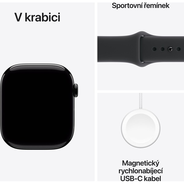 Apple-Watch-Series-11-42mm-Klavirne-cerny-hlinik-s-cernym-sportovnim-reminkem-M-L