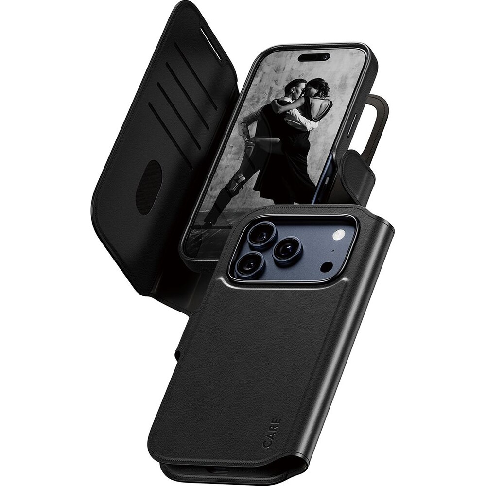 PanzerGlass-CARE-Tango-2v1-Wallet-pouzdro-s-MagSafe-Apple-iPhone-17-Pro-cerne
