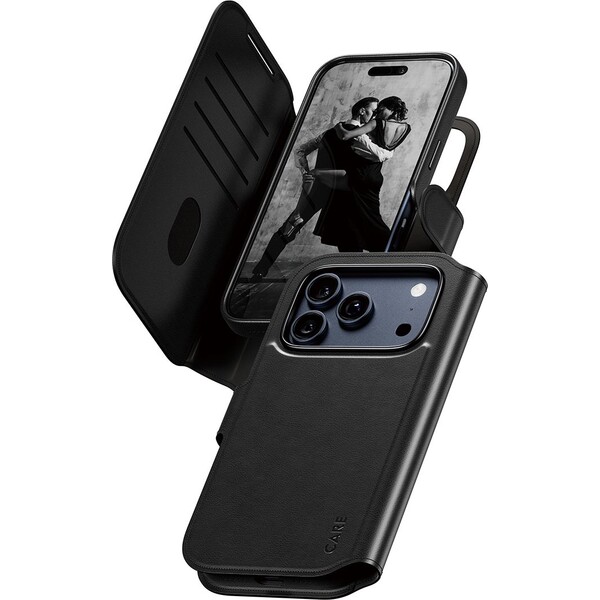 PanzerGlass-CARE-Tango-2v1-Wallet-pouzdro-s-MagSafe-Apple-iPhone-17-Pro-cerne