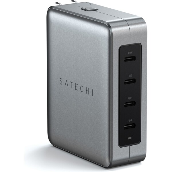 Satechi-145W-USB-C-GaN-cestovni-nabijecka-4x-USB-C-vesmirne-sedy