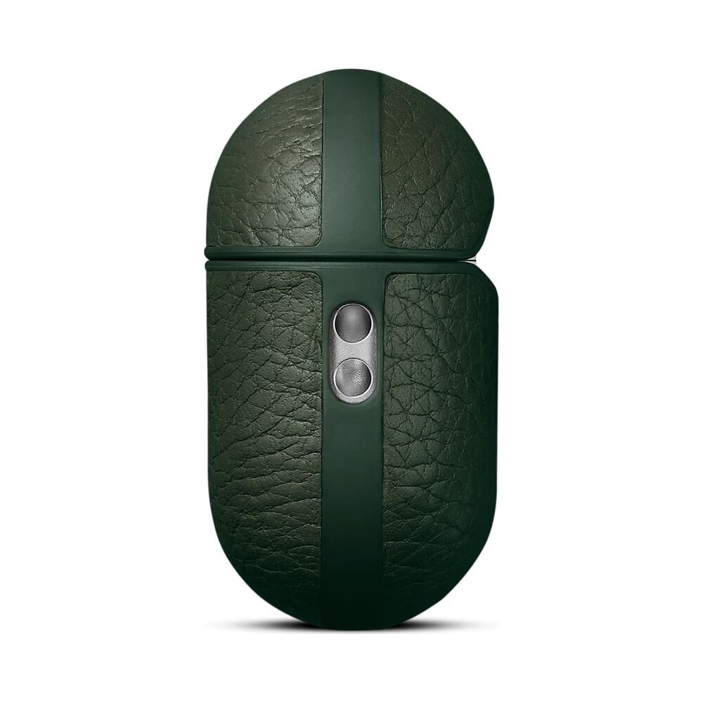 Woolnut-Leather-kozene-pouzdro-pro-AirPods-Pro-3-generace-tmave-zelene