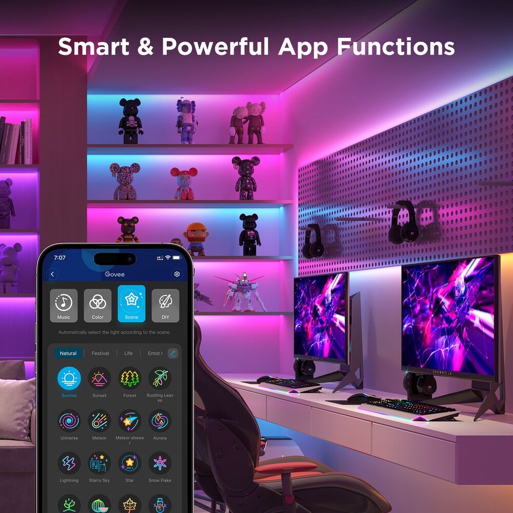 Govee-WiFi-RGBICW-Smart-PRO-LED-pasek-10m-Matter-extra-odolny