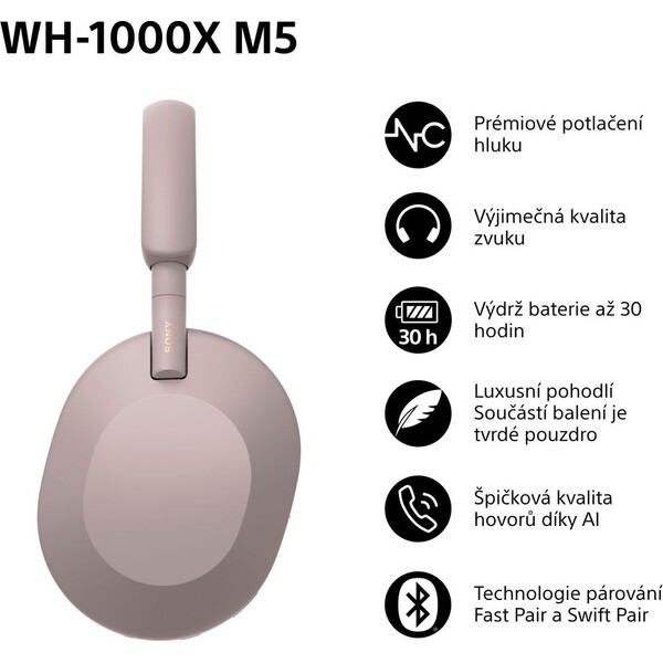 Sony-WH-1000XM5-bezdratova-sluchatka-fialovoruzova