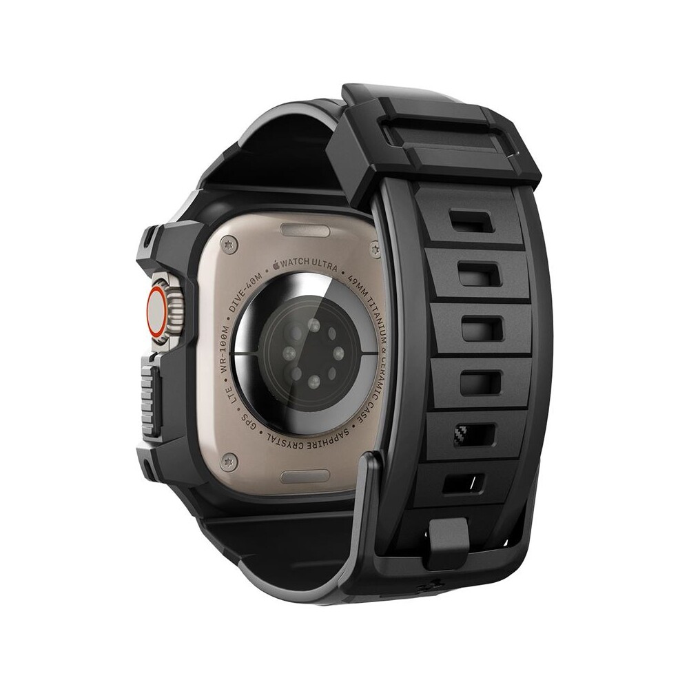 Spigen-Rugged-Armor-Pro-reminek-s-pouzdrem-Apple-Watch-Ultra-3-2-1-49mm-cerny