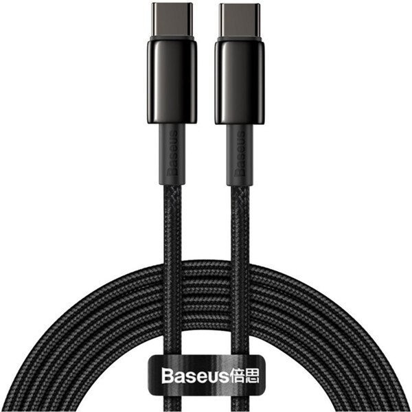 Baseus-Tungsten-Gold-USB-C-USB-C-napajeci-kabel-100W-2m-cerny