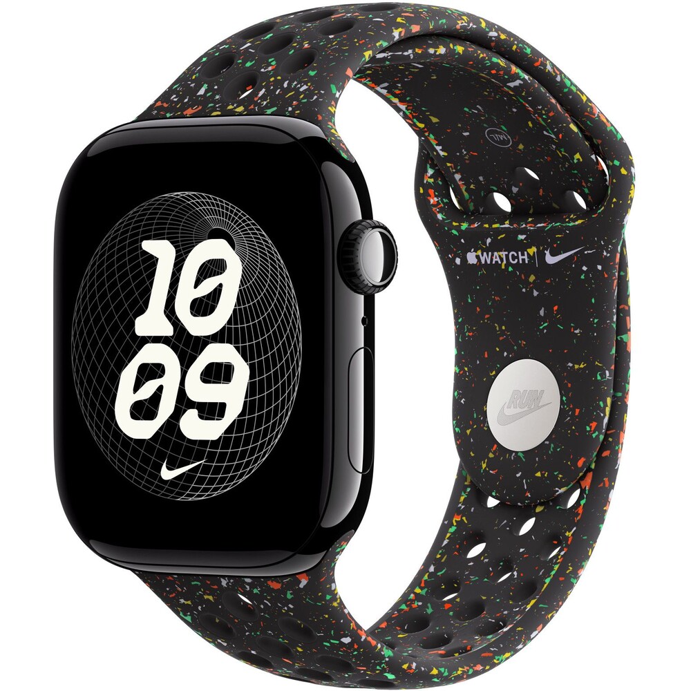 Apple-Watch-49-46-45-44mm-Midnight-Black-sportovni-reminek-Nike-S-M