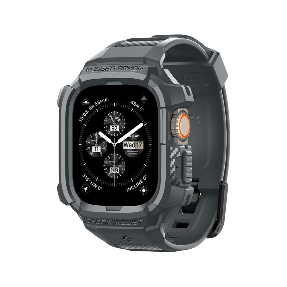 Spigen-Rugged-Armor-Pro-reminek-s-pouzdrem-Apple-Watch-Ultra-3-2-1-49mm-sedy
