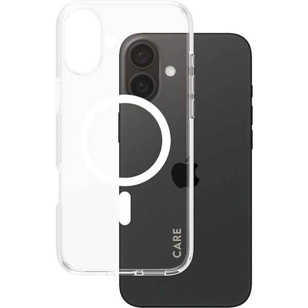 PanzerGlass-CARE-kryt-Apple-iPhone-16-Plus-MagSafe-Urban-Combat-ciry-bily