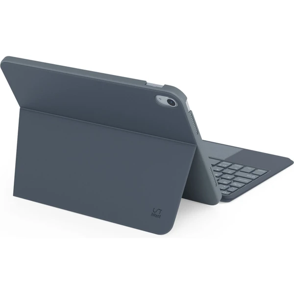 iWant pouzdro s podsvícenou klávesnicí pro Apple iPad 10,2" (čeština) šedé - Pouzdra s klávesnicí - Obrázek G3U2000O01