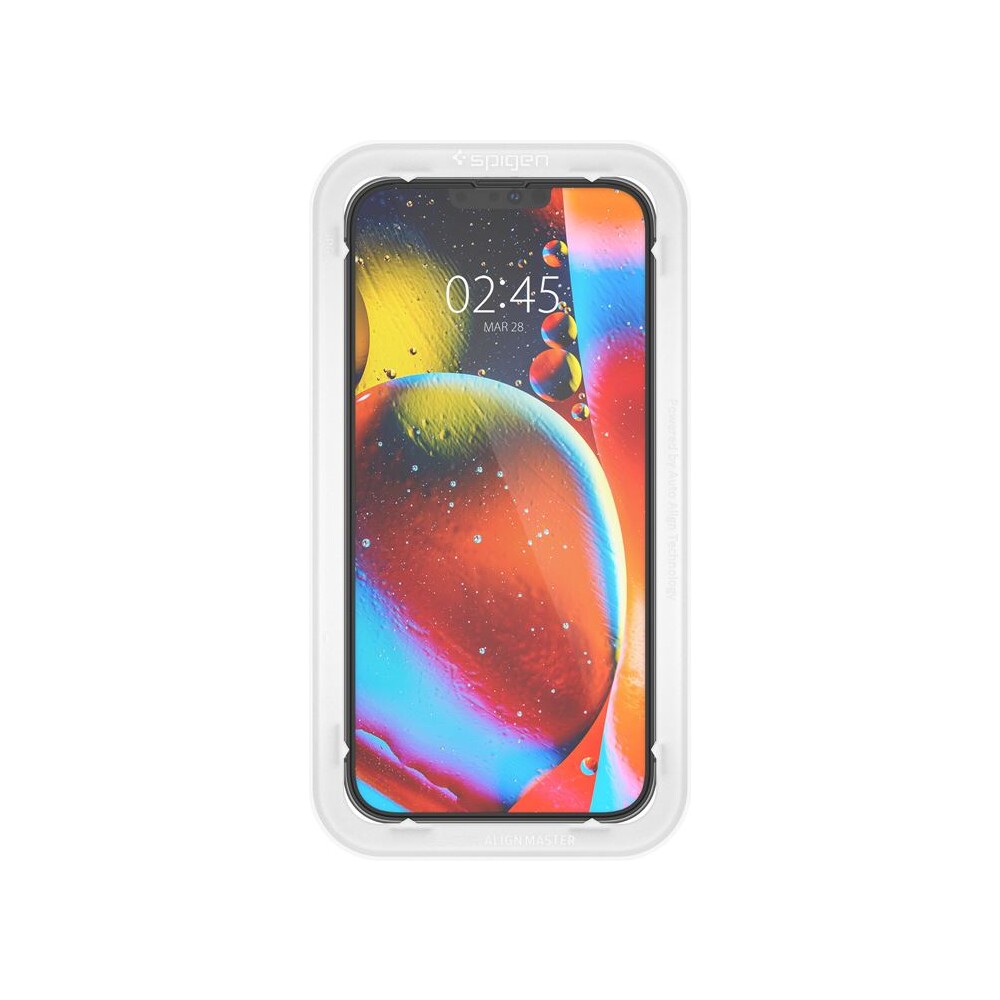Spigen-tR-Align-Master-tvrzene-sklo-2ks-iPhone-17e-16e-14-13-Pro-13-cerne