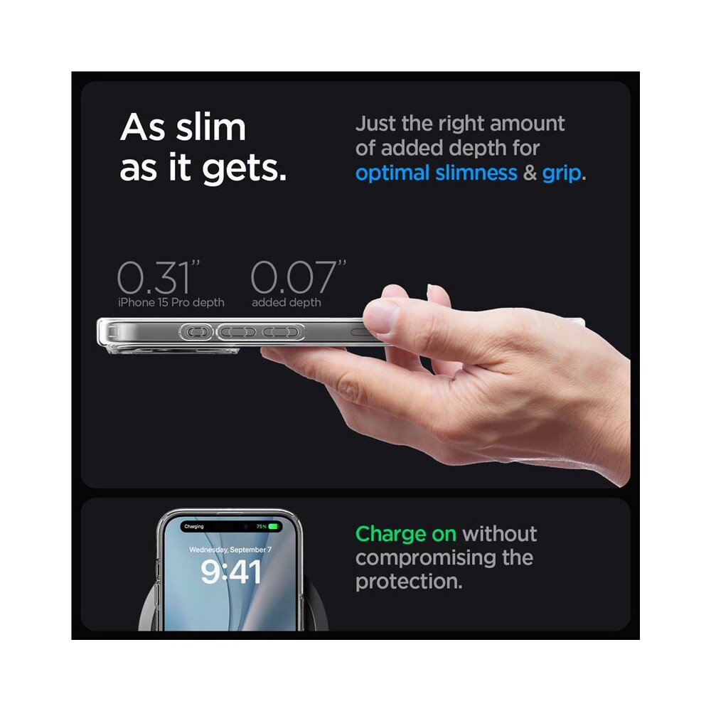 Spigen-Ultra-Hybrid-MagFit-kryt-iPhone-15-Pro-cerny