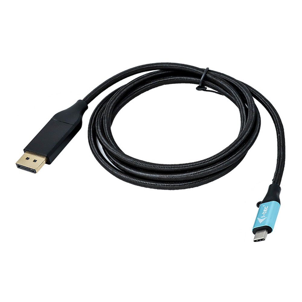 i-tec-USB-C-DisplayPort-kabel-4K-2m-cerny