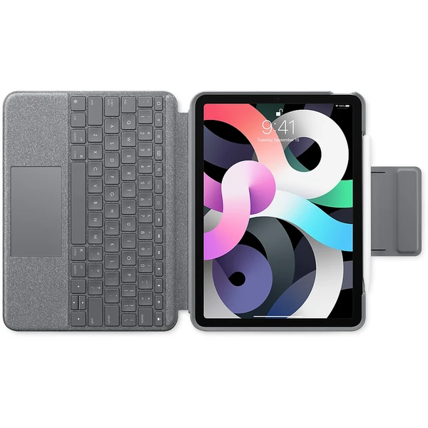 Logitech Folio Touch pouzdro s CZ klávesnicí a trackpadem iPad Air 11" (M2/5.gen/4.gen) šedé - Pouzdra s klávesnicí - Obrázek G4YQ000501