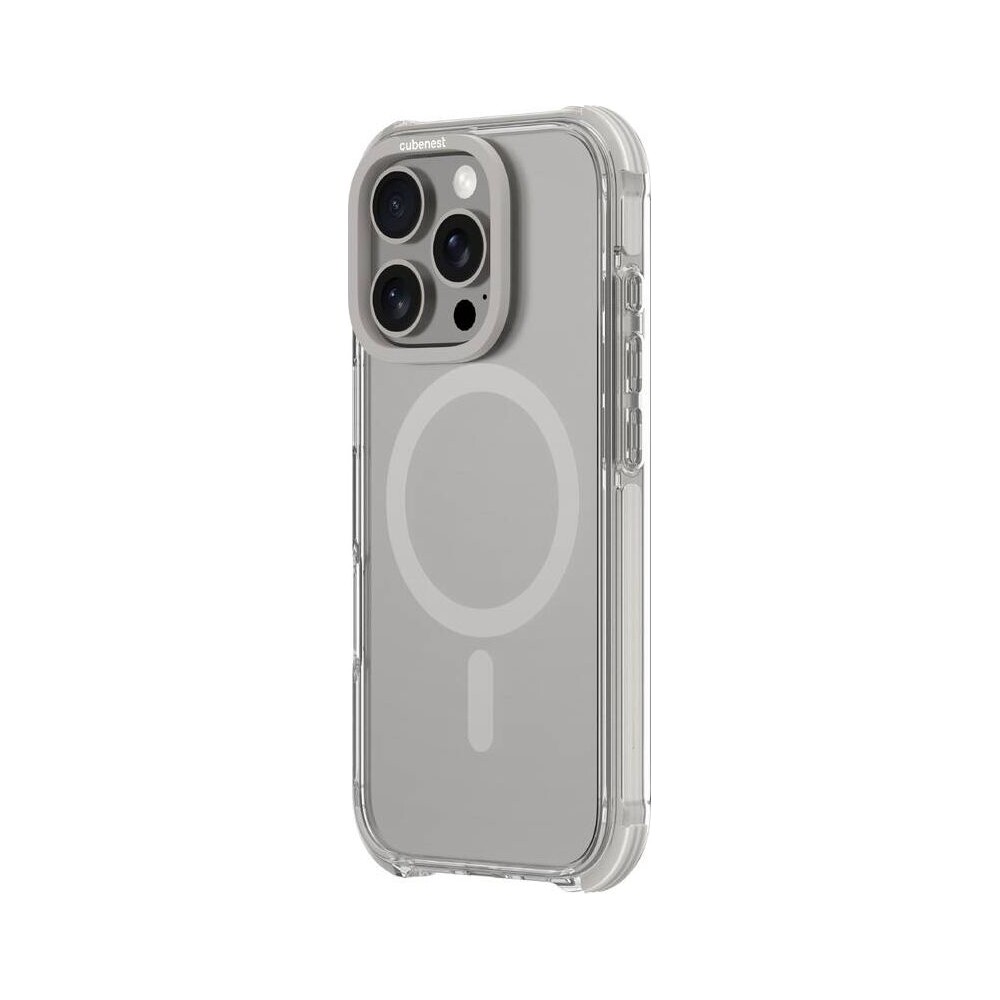 Cubenest-MagPro-Strong-Guard-kryt-iPhone-16-Pro-prirodni-titan