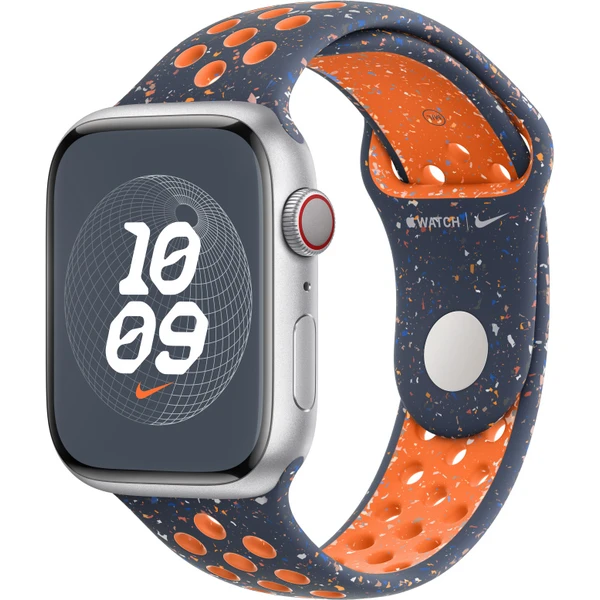 Apple Watch 49/45/44/42mm Blue Flame sportovní řemínek Nike M/L - Řemínky - Hlavní obrázek