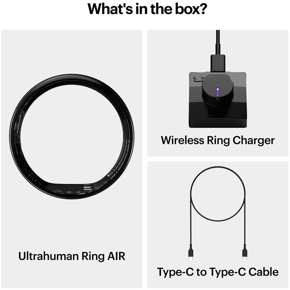 Ultrahuman-Ring-AIR-chytry-prsten-vel-5-Aster-Black