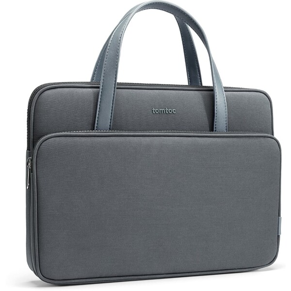 tomtoc-Premium-Briefcase-14-MacBook-Pro-2021-sedy