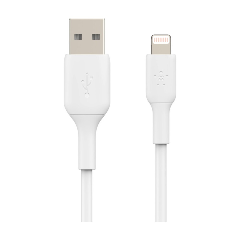 Belkin-BOOST-Charge-Lightning-USB-A-napajeci-kabel-2m-bily