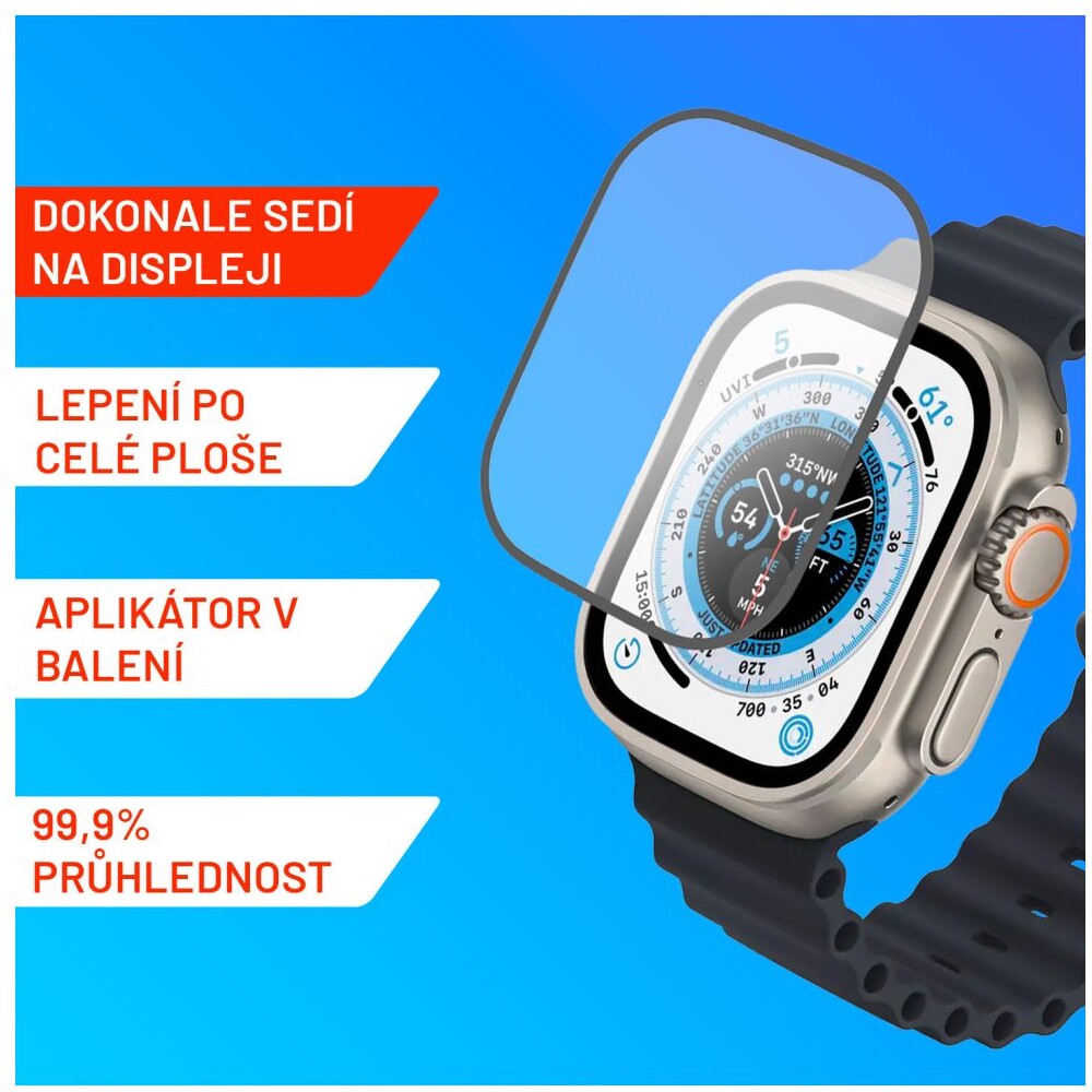 FIXED-Armor-premiove-tvrzene-sklo-s-aplikatorem-Apple-Watch-Ultra-49mm-cerne