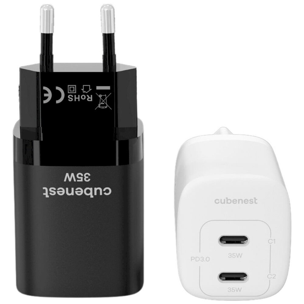 CubeNest-S2D1-sitova-nabijecka-35W-cerna