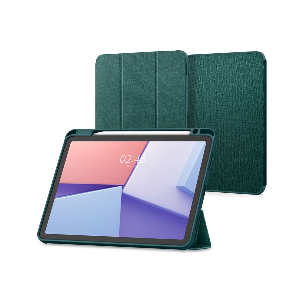 Spigen-Urban-Fit-pouzdro-iPad-Air-11-2024-2025-2026-pulnocne-zelene