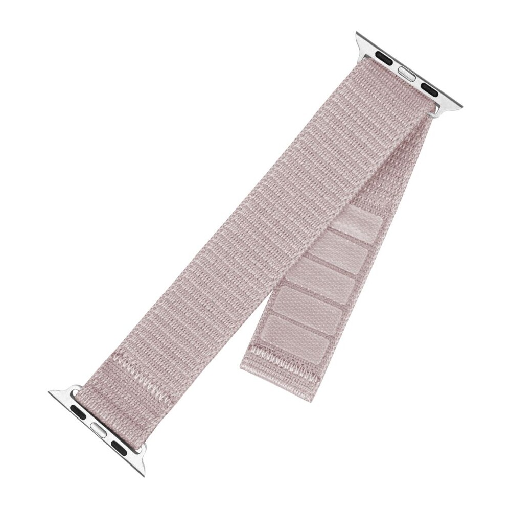 FIXED-Nylon-Sporty-Strap-reminek-Apple-Watch-42-44-45mm-ruzove-zlaty