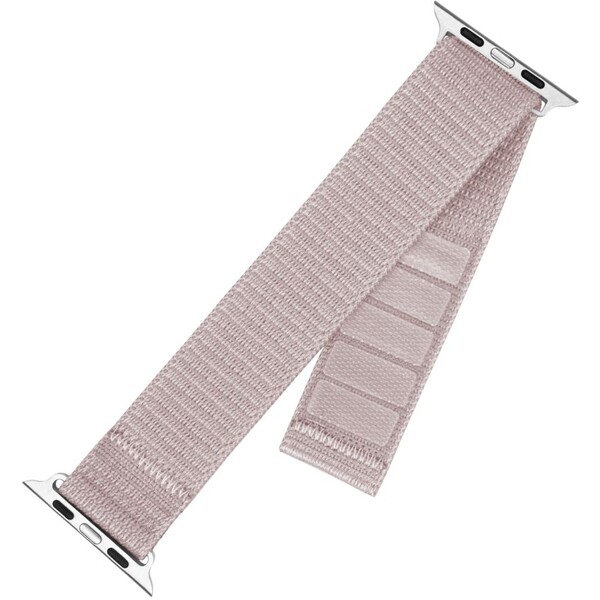 FIXED-Nylon-Sporty-Strap-reminek-Apple-Watch-42-44-45mm-ruzove-zlaty