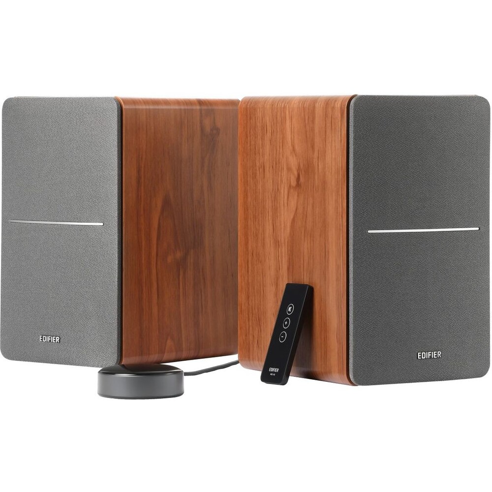 EDIFIER-R1280T-regalove-reproduktory-a-WiiM-Mini-Smart-Wi-Fi-Audio-Streamer