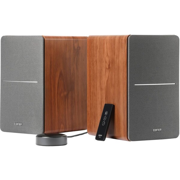 EDIFIER-R1280T-regalove-reproduktory-a-WiiM-Mini-Smart-Wi-Fi-Audio-Streamer