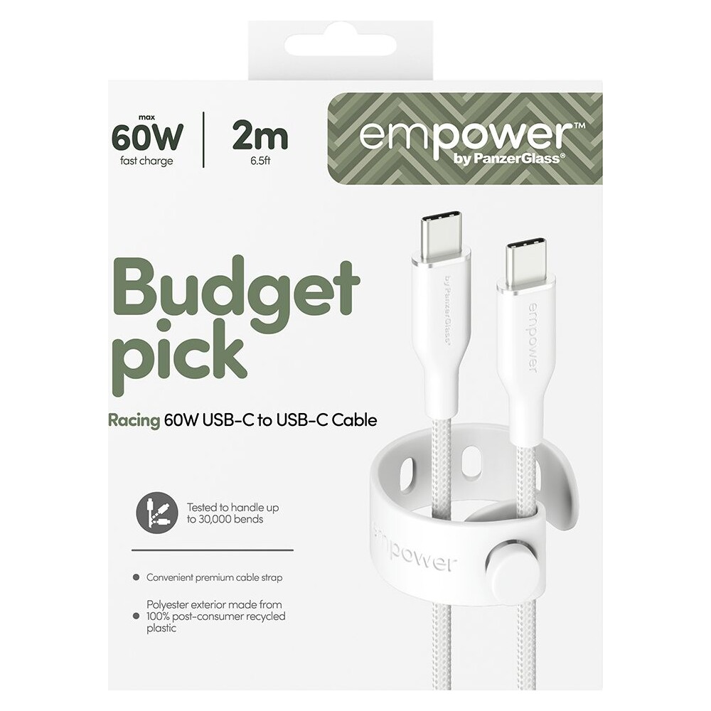 PanzerGlass-USB-C-USB-C-napajeci-kabel-60W-2m-bily