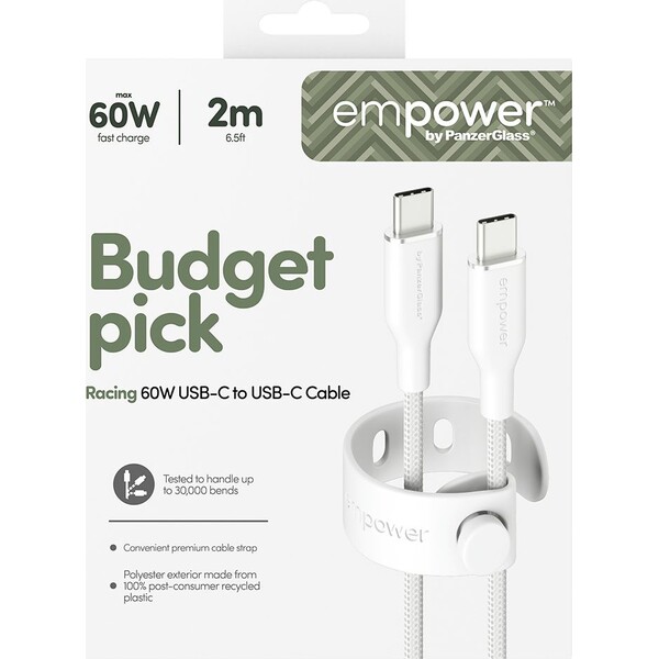 PanzerGlass-USB-C-USB-C-napajeci-kabel-60W-2m-bily