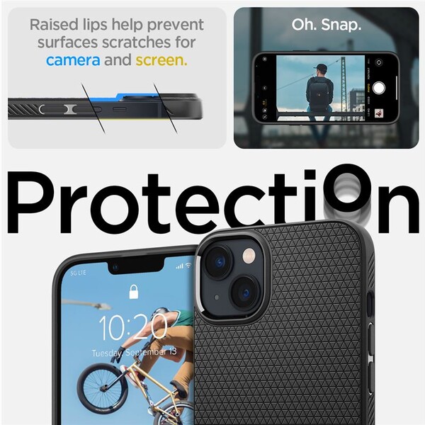 Spigen-Liquid-Air-kryt-iPhone-14-cerny