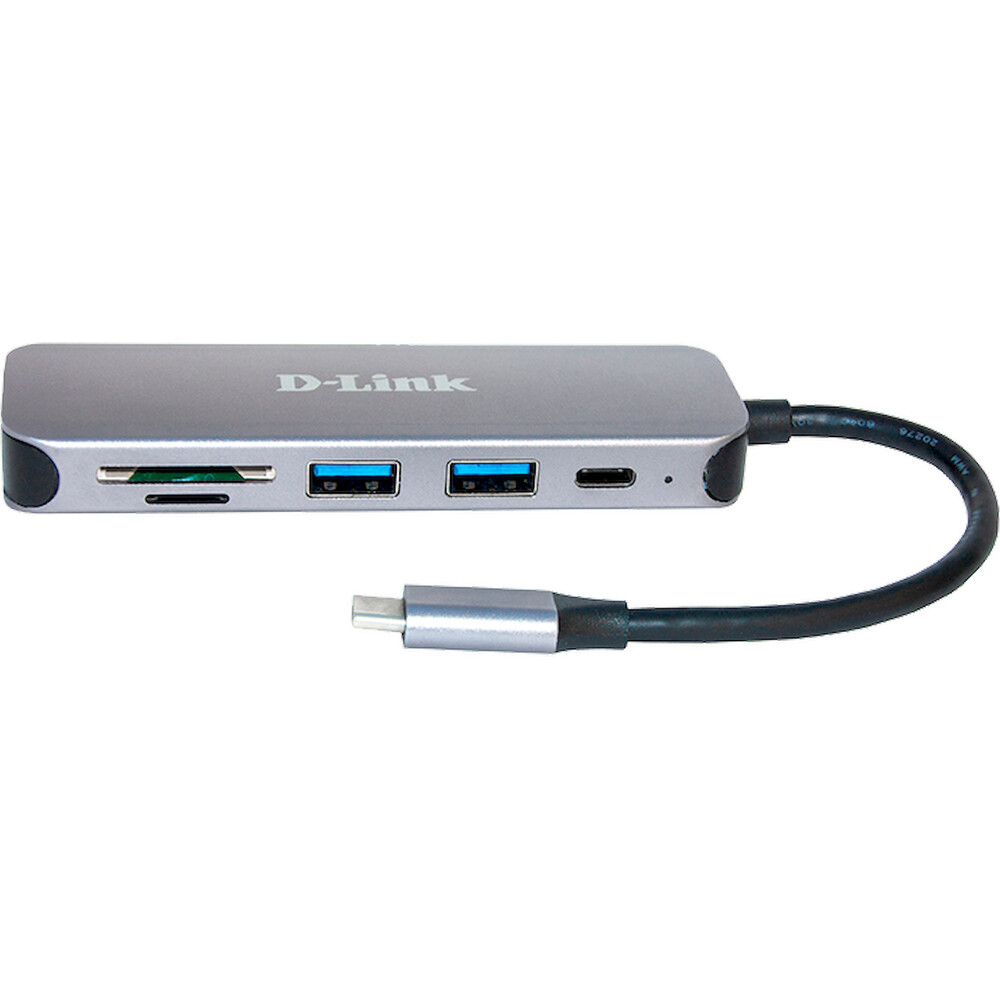 D-Link-5v1-USB-C-Hub-ctecka-karet-antracitovy