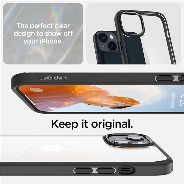 Spigen-Ultra-Hybrid-kryt-iPhone-14-cerny