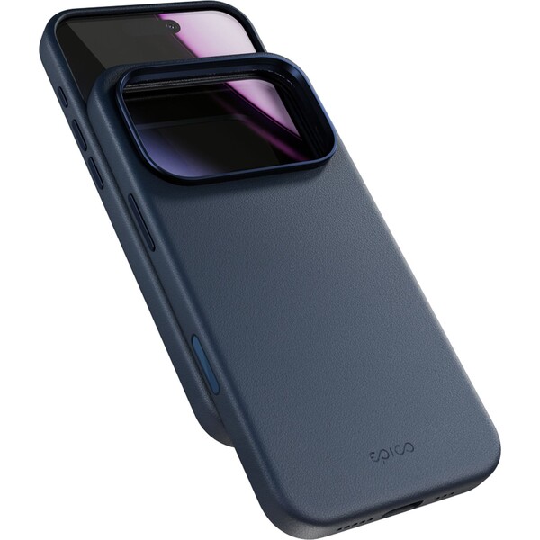 Epico-Leather-Pro-Mag-kryt-pro-iPhone-17-Pro-Qi2-Magsafe-kompatibilni-modry