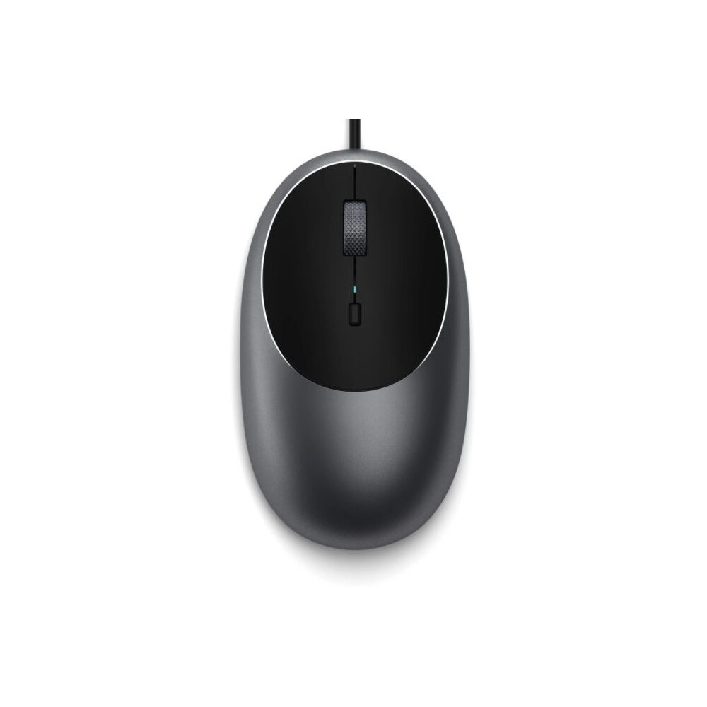 Satechi-C1-USB-C-dratova-mys-vesmirne-seda