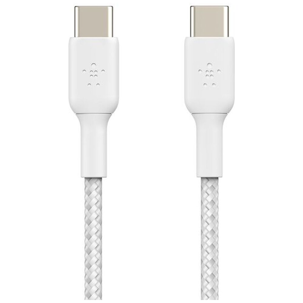 Belkin-BOOST-Charge-Braided-USB-C-USB-C-napajeci-kabel-60W-2m-bily