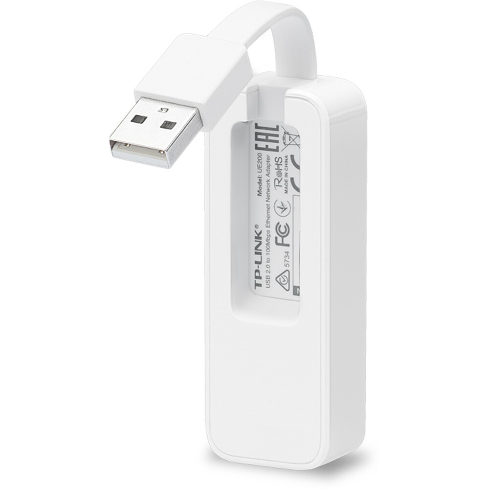 TP-LINK-UE200-adapter-USB-2-0-na-Ethernet-modro-bily