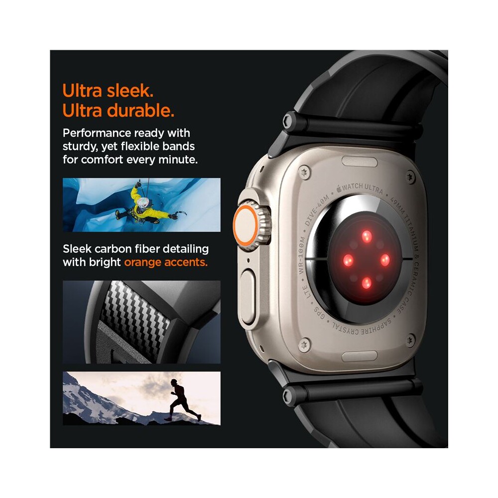 Spigen-Rugged-Ultra-Band-reminek-Apple-Watch-49-46-45-44-42mm-matne-cerny