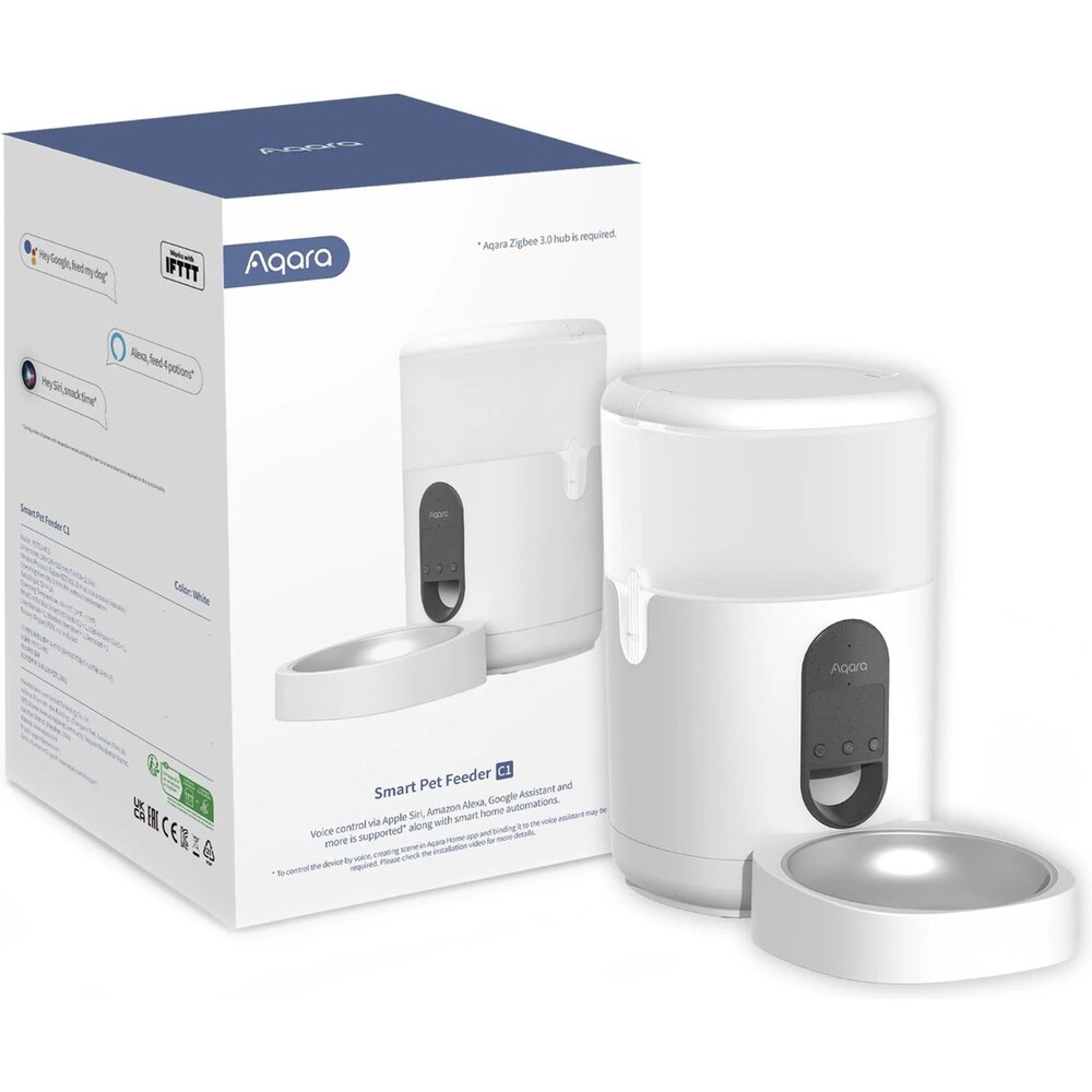 AQARA-Smart-Pet-Feeder-C1-Zigbee-automaticky-davkovac-krmiva