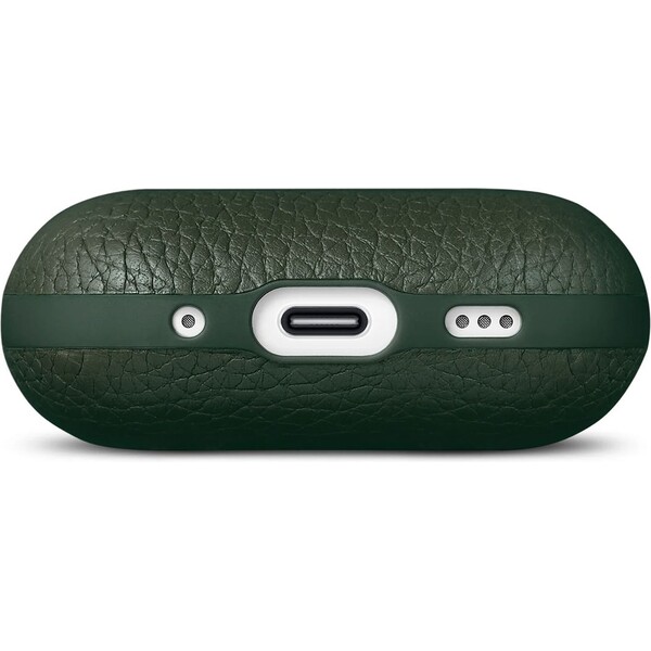 Woolnut-Leather-kozene-pouzdro-pro-AirPods-Pro-3-generace-tmave-zelene