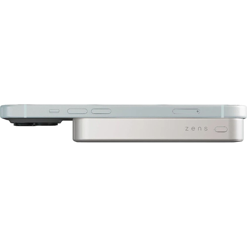 ZENS-Pro-1-MagSafe-Qi2-slim-powerbanka-10000-mAh-15-W-USB-C-bila